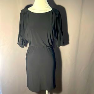 Jessica Simpson cold shoulder midi dress